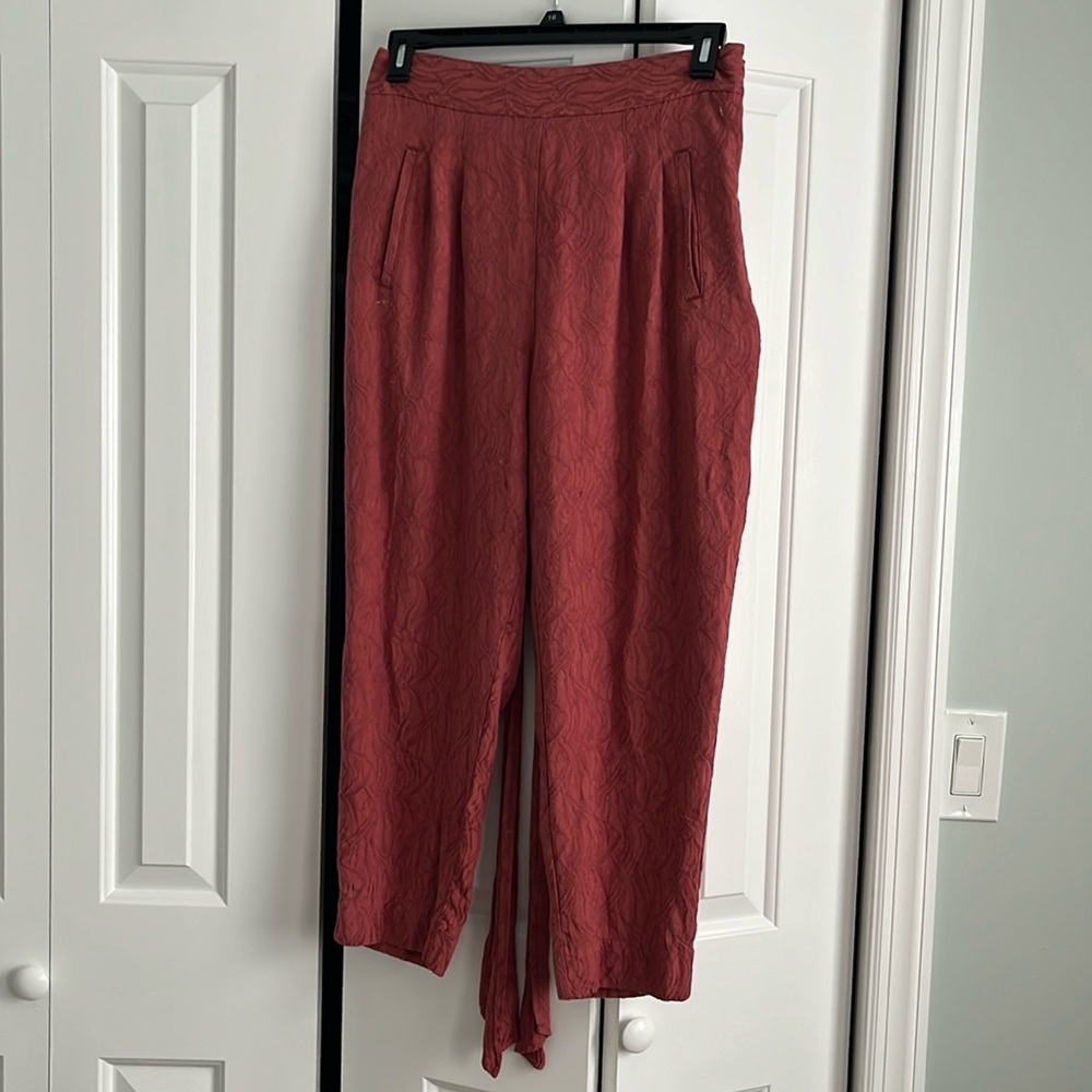 Ett:twa by anthropologie paper bag style pants